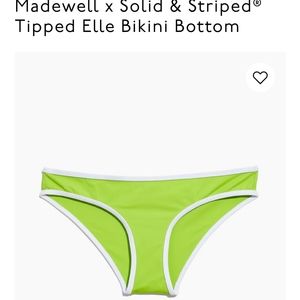 Madewell x Solid & Striped Elle Bikini Bottom